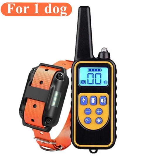 Electric Dog Training Collar – Waterproof, Rechargeable & Remote Control