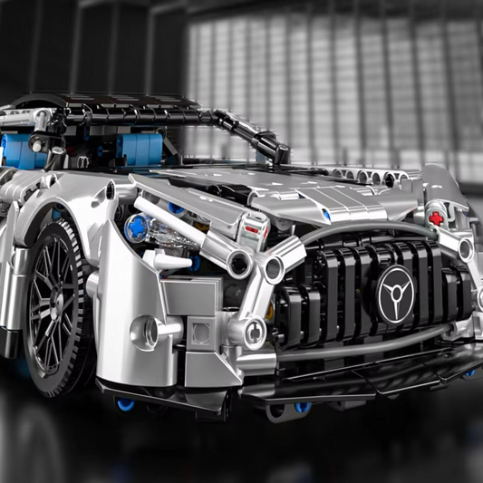 1466 PCS Racing Car Building Blocks Set – 1:14 Scale Sports Vehicle Model Kit