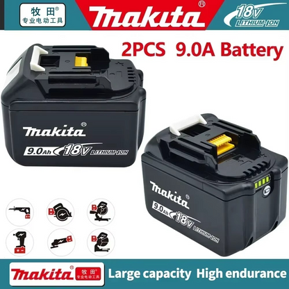 Makita-Compatible 18V Battery – High-Capacity 9Ah/6Ah/5Ah Replacement