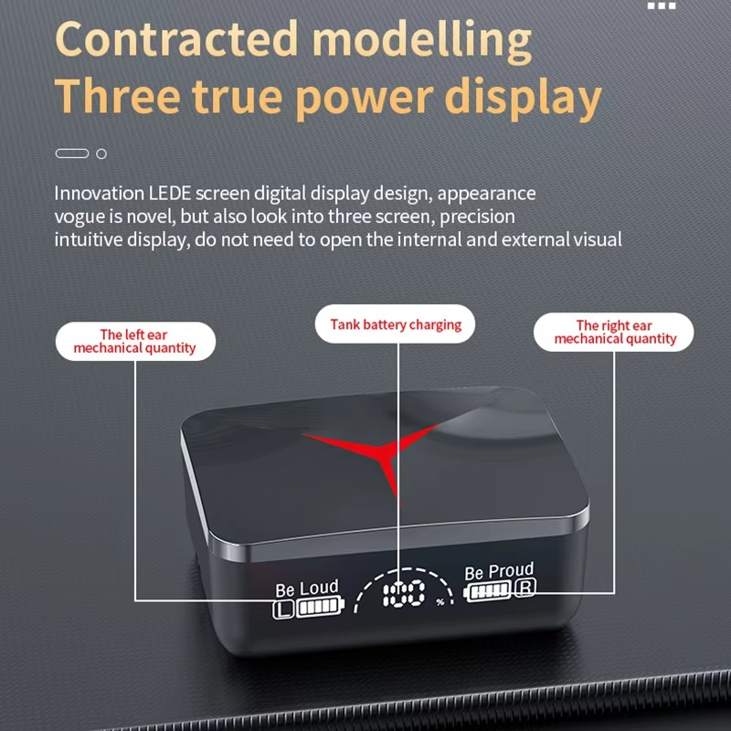 TWS M90 Wireless Earbuds Bluetooth 5.3 Headphones w/ Mic for iPhone Xiaomi