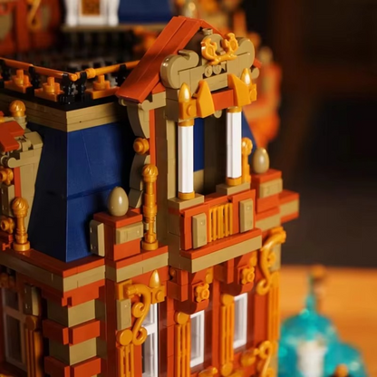 14133PCS Astronomy Museum Building Blocks Model Creative Street View Samll Parti