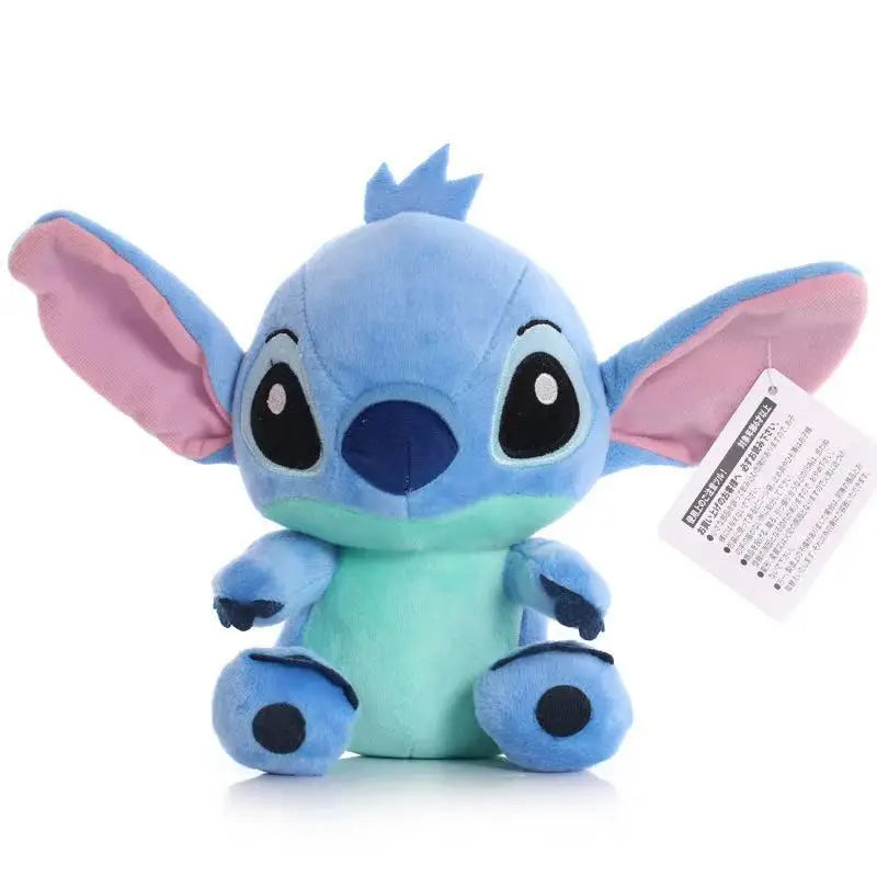 18cm Original Plush Stitch Baby Movie Cartoon Model Doll Children Action Figures