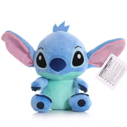 18cm Original Plush Stitch Baby Movie Cartoon Model Doll Children Action Figures