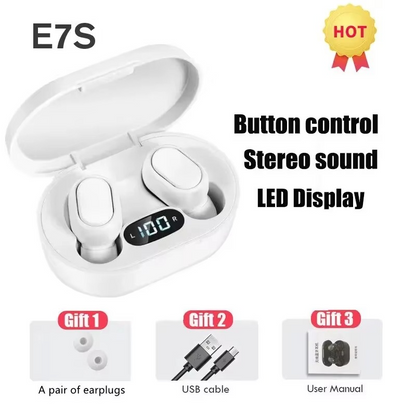 E7S TWS Wireless Headphones Bluetooth earphone Control Sport Headset Waterproof