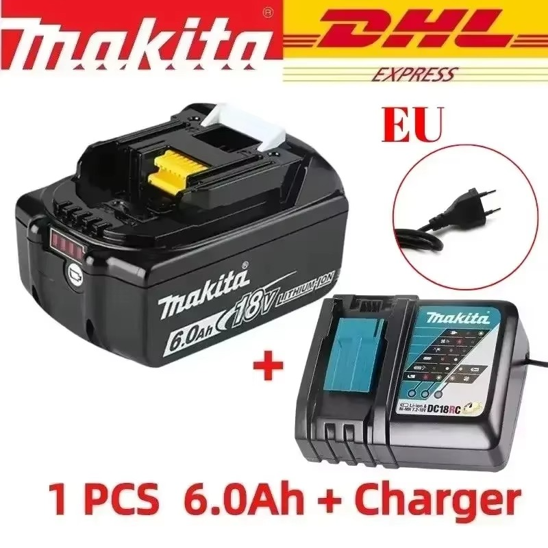 Makita-Compatible 18V Battery – High-Capacity 9Ah/6Ah/5Ah Replacement