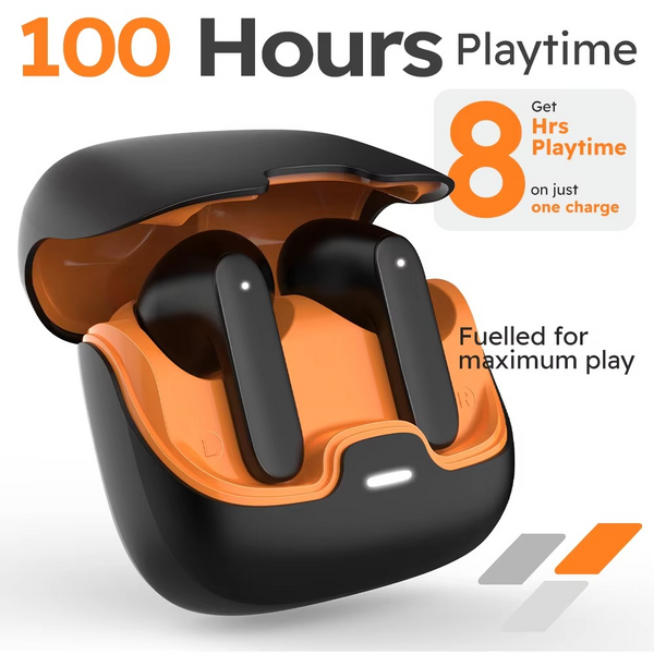 TWS Wireless Earbuds BT 5.4 Low Latency Game Earphones Microphone Noise Reductio