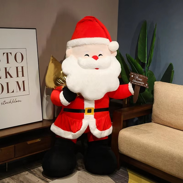 60/80cm Santa Claus Plush Toy Make your Christmas extra special