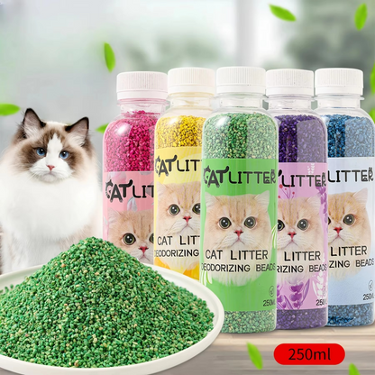 A Bottle of Cat Litter Deodorizing Beads, Make Your Home Smell Comfortable