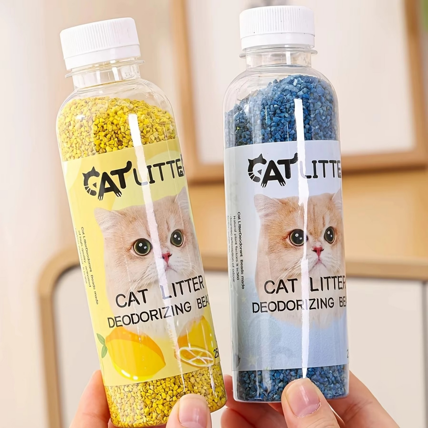 A Bottle of Cat Litter Deodorizing Beads, Make Your Home Smell Comfortable