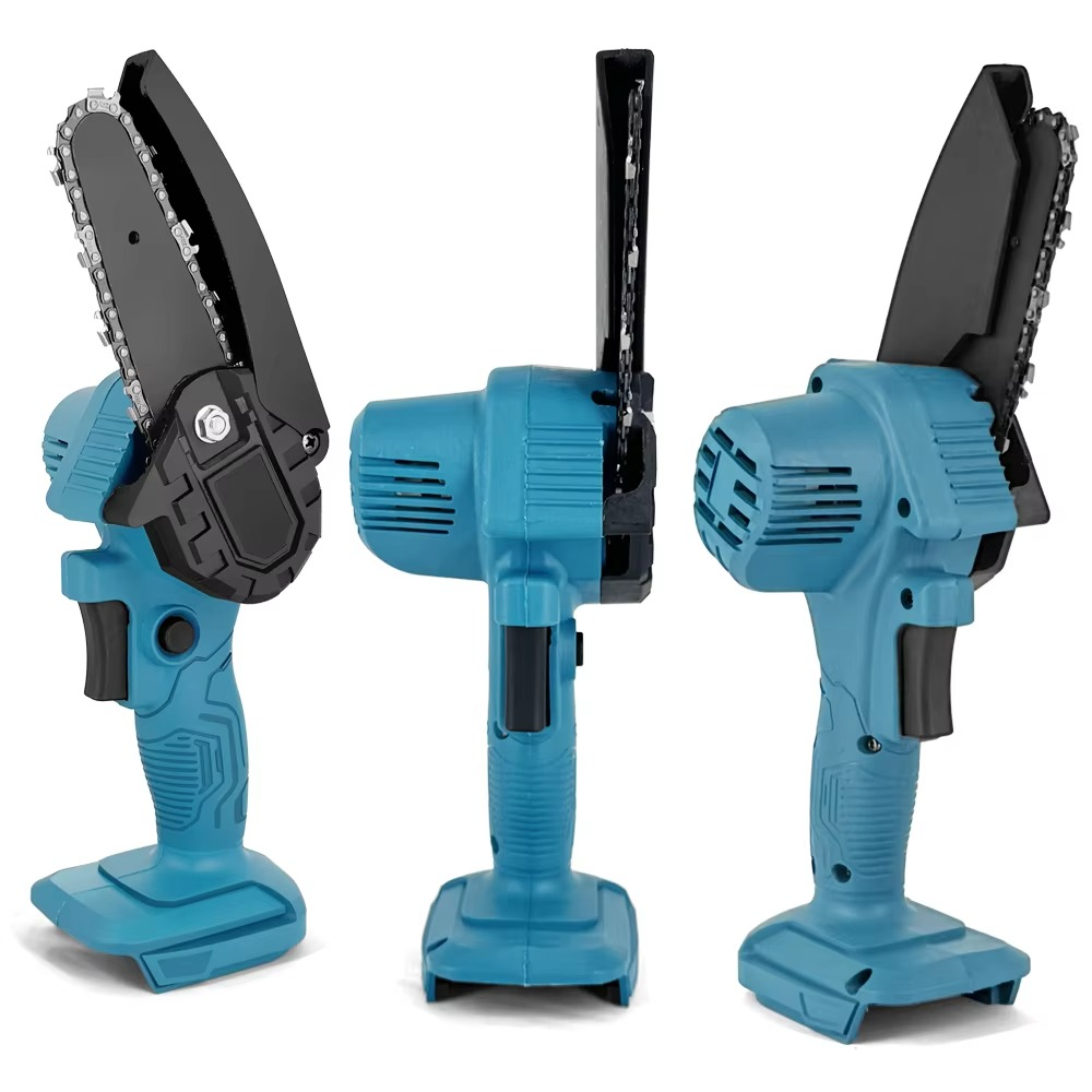 4/6 Inch Cordless Electric Chainsaw – Handheld Pruning & Wood Cutting Tool