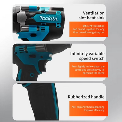 Makita DTW700 18V Brushless Impact Wrench – Cordless High-Torque Power Tool