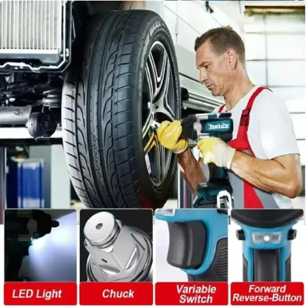 Makita DTW700 18V Brushless Impact Wrench – Cordless High-Torque Power Tool