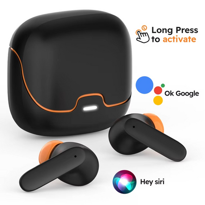 TWS Wireless Earbuds BT 5.4 Low Latency Game Earphones Microphone Noise Reductio