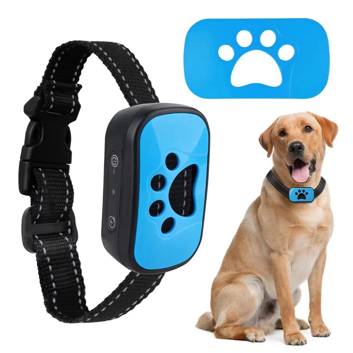 Anti Bark Collar Dog Pet Anti Barking Device Dogs Training No Shock Rechargeable