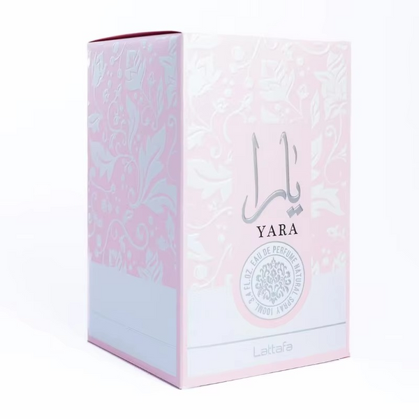 Yara by Lattafa, 3.4 oz Eau De Parfum Long-Lasting Fragrance for Women 3.40 Ounce 100 Ml