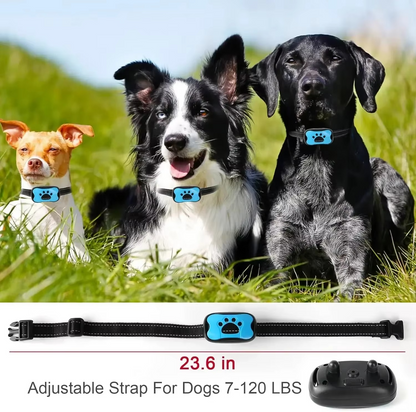 Anti Bark Collar Dog Pet Anti Barking Device Dogs Training No Shock Rechargeable